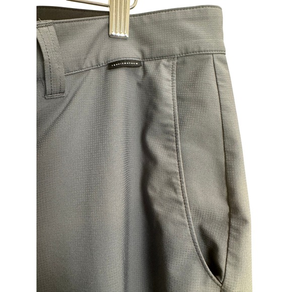 Travis Mathew Men Size 38 Beck Grey Performance Athleisure Golf Shorts - Picture 2 of 7